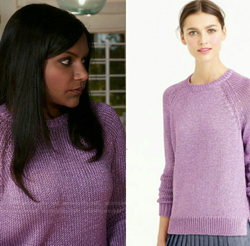 J Crew Shimmering lavender metallic top